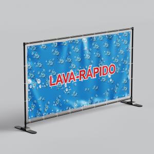 Lona 280g Com Reforço e Ilhós Lona 280g Variados Formatos 4x0 Impressão Ecosolvente Reforço e ilhós Lonas com mais de 160 de largura é necessário emenda