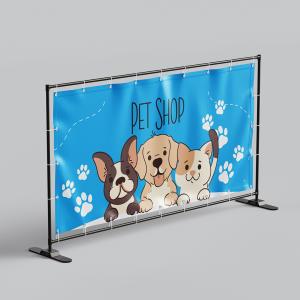 Lona 440g Com Reforço e Ilhós Lona 440g Variados Formatos 4x0 Impressão Ecosolvente Reforço e ilhós Lonas com mais de 160 de largura é necessário emenda